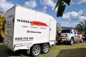 Warren Coatings mobile unit